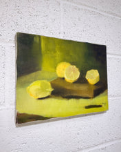 Load image into Gallery viewer, Vintage Still Life Painting of Lemons, Signed
