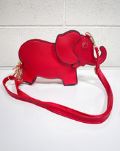 Load image into Gallery viewer, Red Elephant Purse
