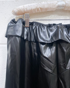 Faux Leather Pants (M)