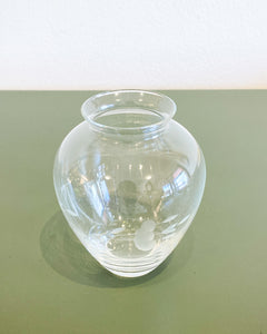 Vintage Heritage House Small Crystal Vase