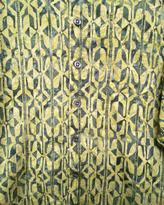 Olive Green Hawaiian Shirt (4X)