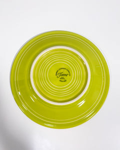 Small Chartreuse Fiesta Ware Plate