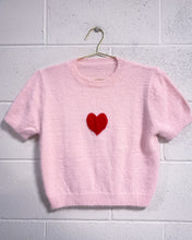 Load image into Gallery viewer, Super Soft Pink Blouse with Heart (XL)
