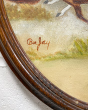 Load image into Gallery viewer, Vintage Cowboy and Horse Painting by Bea Jay, Signed
