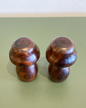 Load image into Gallery viewer, Vintage Mushroom Wooden Salt and Pepper Shakers
