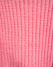 Load image into Gallery viewer, Pink Chunky Knit Sweater (XXL)
