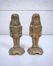 Load image into Gallery viewer, Vintage Pair of Brass Nutcracker Figurines
