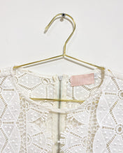 Load image into Gallery viewer, Farrow Embroidered and Mesh Blouse (M)
