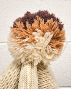 Vintage Wigwam Wool Beenie with Pom Pom