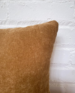 Small Rectangular Caramel Colored Pillow