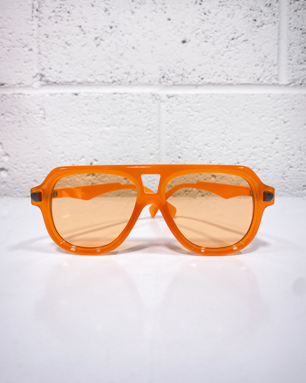 Orange Aviator Sunnies