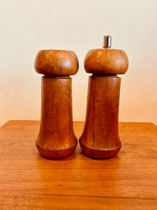 Jens Quistgaard Wood Peppermill and Salt Shaker