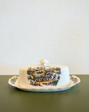 Load image into Gallery viewer, Vintage Yorkshire Butter Dish with Lid
