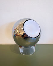 Load image into Gallery viewer, Vintage Chrome Eyeball Lamp on Lucite Stand
