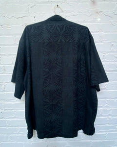 Black Hawaiian Shirt (4X)