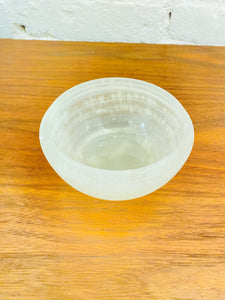 Vintage White Onyx Bowl