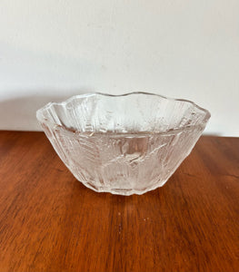 Hoya Glass Round Bowl