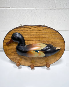 Vintage Wall Mounted Duck Coat Rack