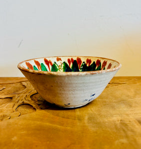 Handmade Mexican Talavera Ceramic Bowl