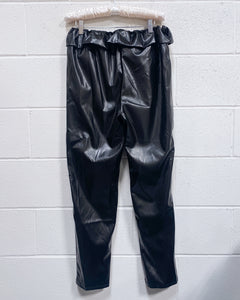 Faux Leather Pants (M)