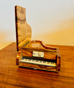 Reuge Sainte-Croix Swiss Oak Varnished Piano Music Box