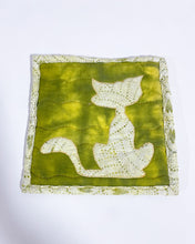 Load image into Gallery viewer, Handmade Kitty Tile Trivet Cover
