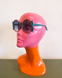 Green and Orange Round Sunnies