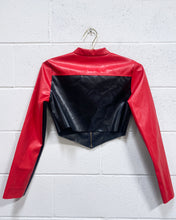 Load image into Gallery viewer, Cropped Moto Jacket (M)
