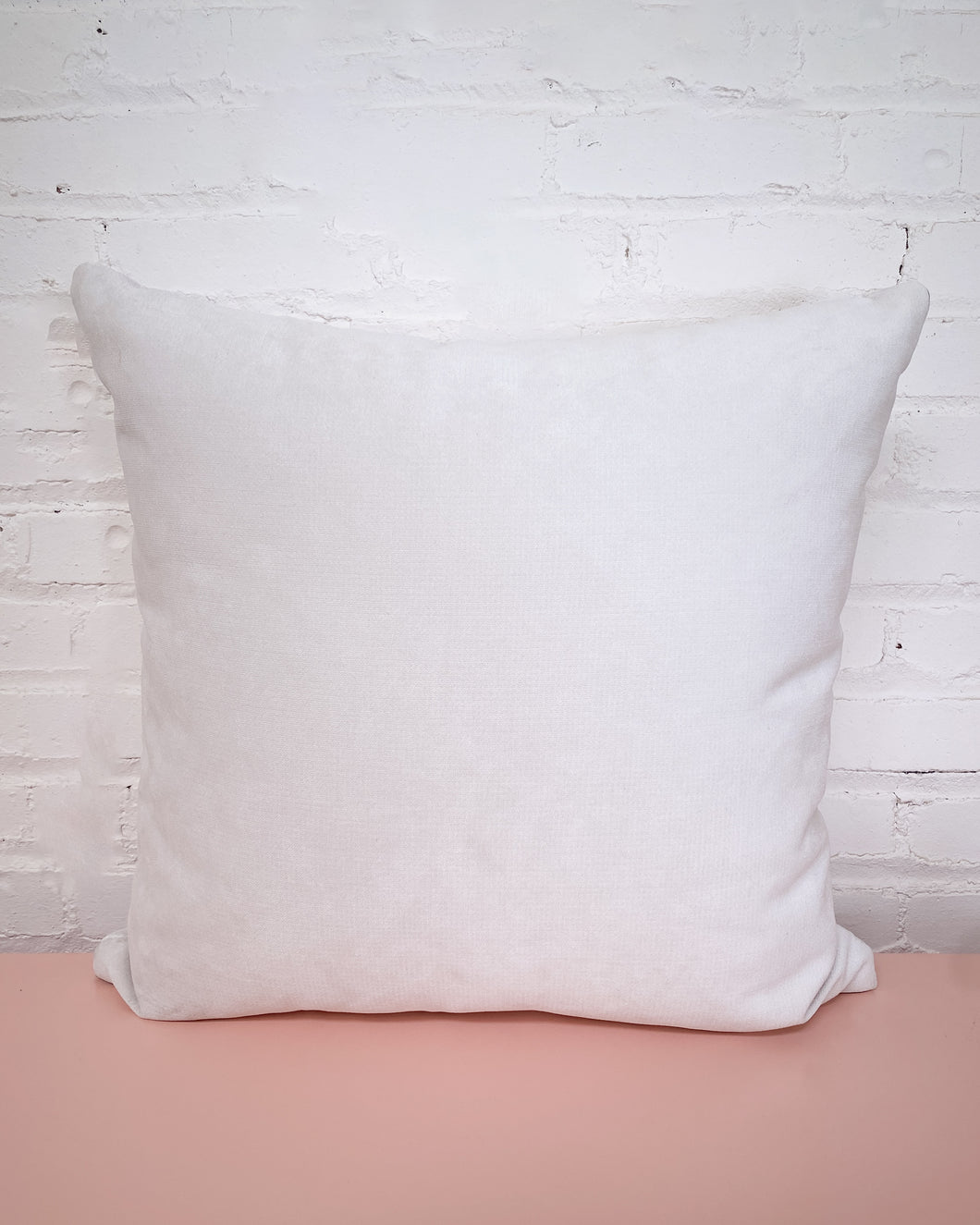 Square Snow White Pillow