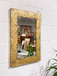 Rectangular Gold Mirror