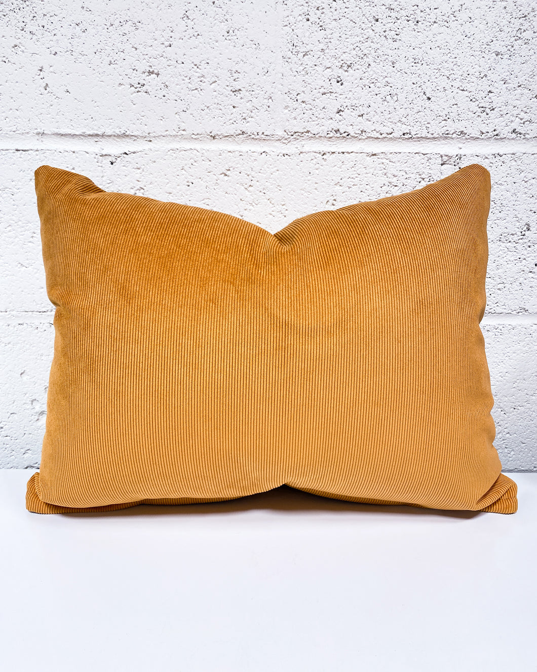 Rectangular Pillow in Parallel Tobacco