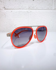 Red Aviator Sunnies