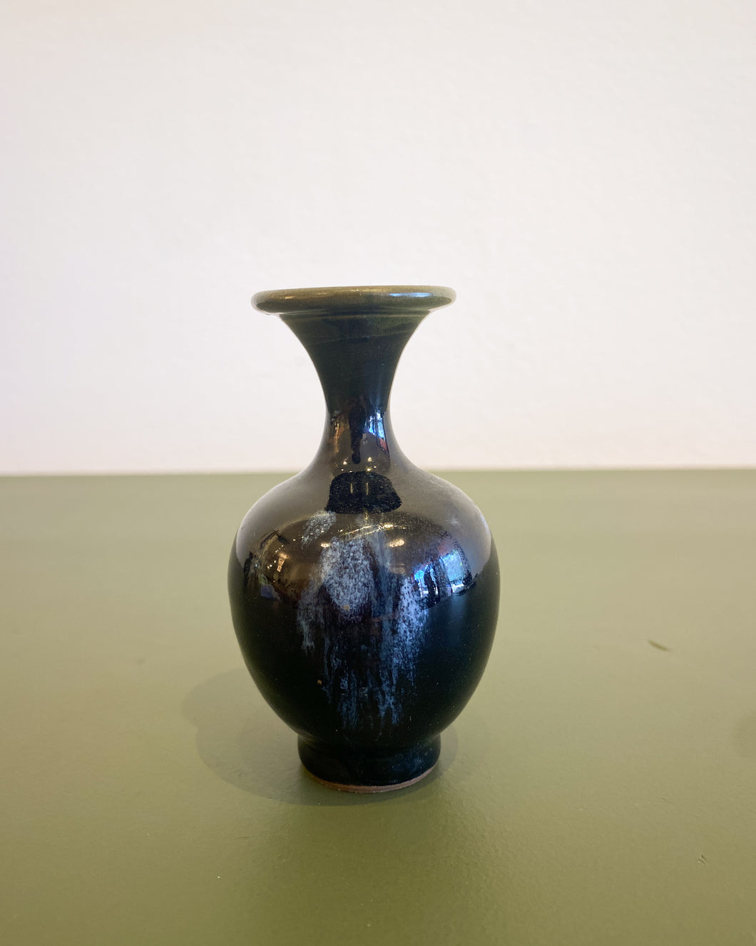 Mini Black Ceramic Vessel/Vase