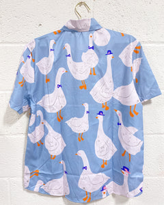 My Blue Duck Button Up (L)