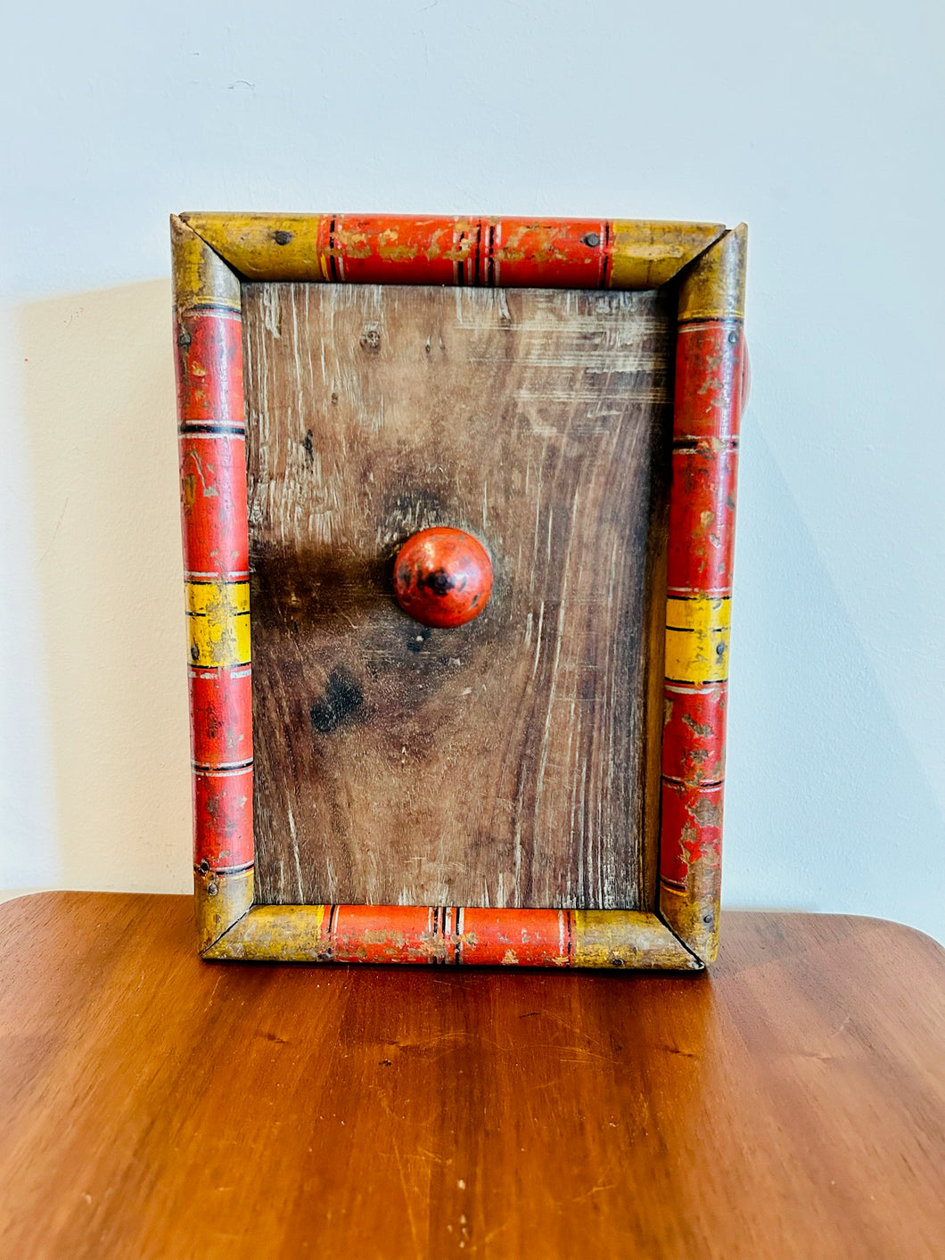 Lacquerware Hand Painted Wooden Spice Box