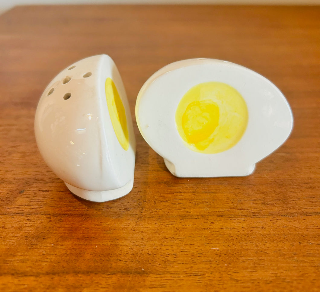 Sunny Side Up Egg Salt and Pepper Shakers