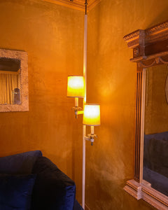 Vintage Tension Rod Lamp