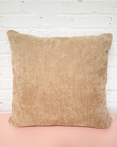 Square Pillow in Matisse Camel