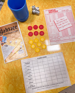 Vintage Yahtzee Game