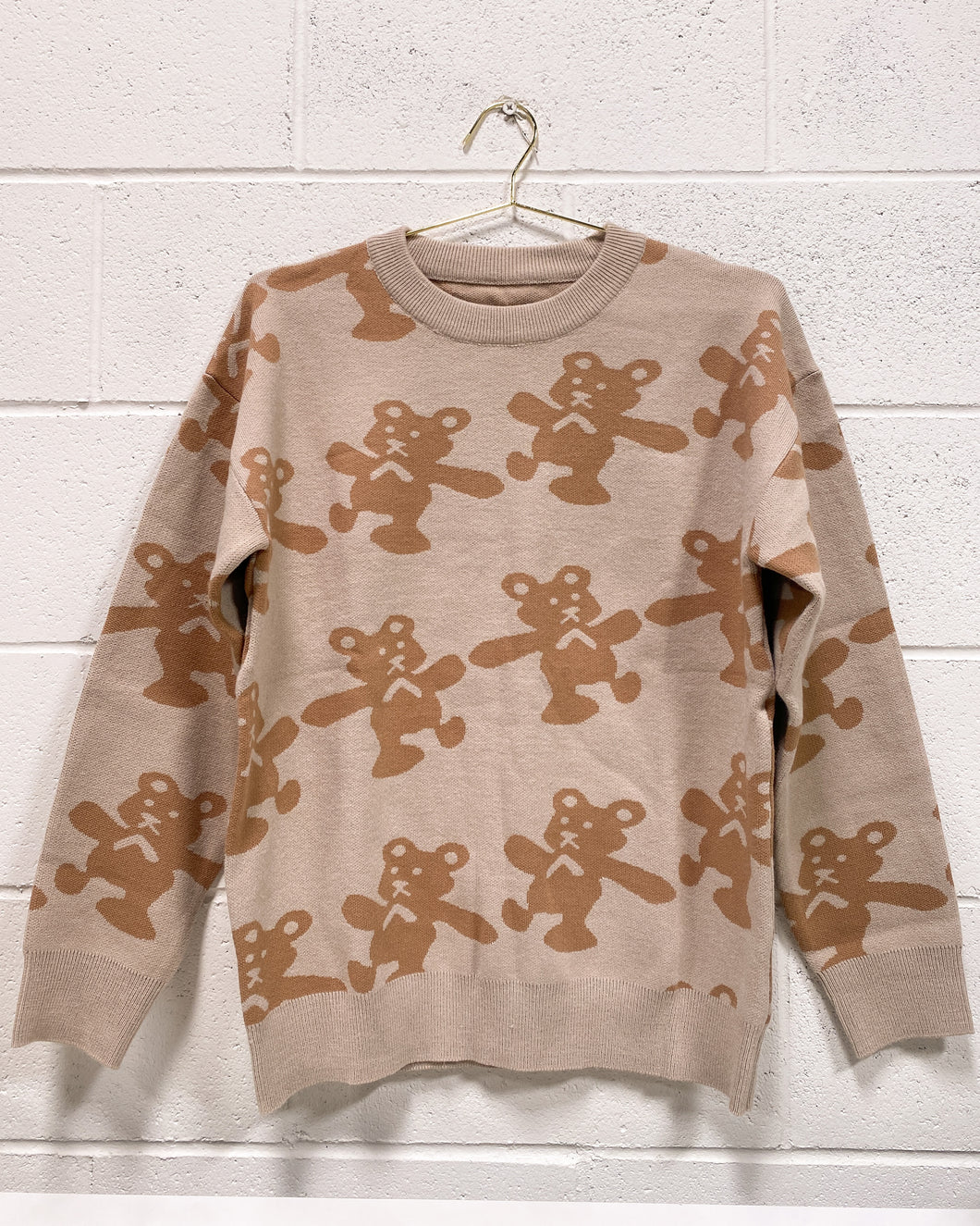 Teddy Bear Pullover Sweater