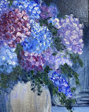 Load image into Gallery viewer, Painting of Hydrangeas by Sarah Deen
