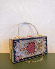 Load image into Gallery viewer, Jeweled Queen of Hearts Purse
