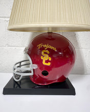 Load image into Gallery viewer, Vintage USC Trojans Football Table Lamp
