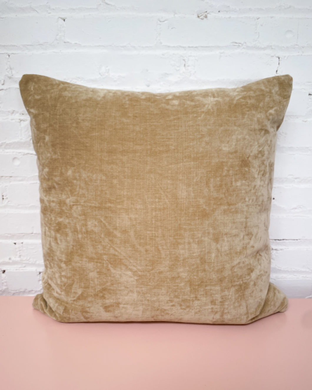 Square Pillow in Bianca Maize