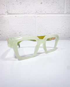 Mint Green Rectagular Glasses