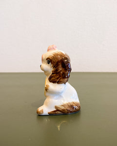 Vintage Doggie with Paddle Pepper Shaker