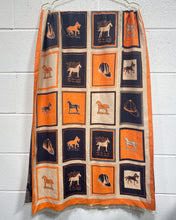 Load image into Gallery viewer, Large Equestrian Scarf/Throw
