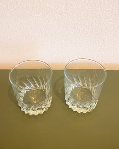 Vintage Pair of Rock Glasses