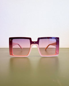 Pink and Purple Rectangular Sunnies