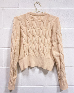 Coffee with Cream Sweater (L)